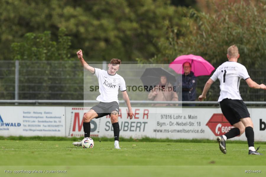 sport, action, TSV Lohr, Sportgelände, SSV Kitzingen, Lohr am Main, Fussball, Bezirksliga Unterfranken West, BFV, 12. Spieltag, 05.10.2025 - Bild-ID: 2514459