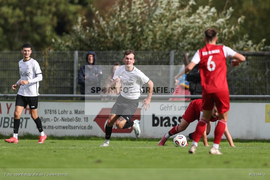 sport, action, TSV Lohr, Sportgelände, SSV Kitzingen, Lohr am Main, Fussball, Bezirksliga Unterfranken West, BFV, 12. Spieltag, 05.10.2025 - Bild-ID: 2514476