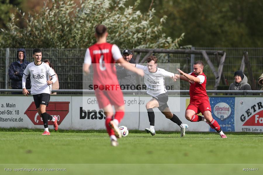 sport, action, TSV Lohr, Sportgelände, SSV Kitzingen, Lohr am Main, Fussball, Bezirksliga Unterfranken West, BFV, 12. Spieltag, 05.10.2025 - Bild-ID: 2514477