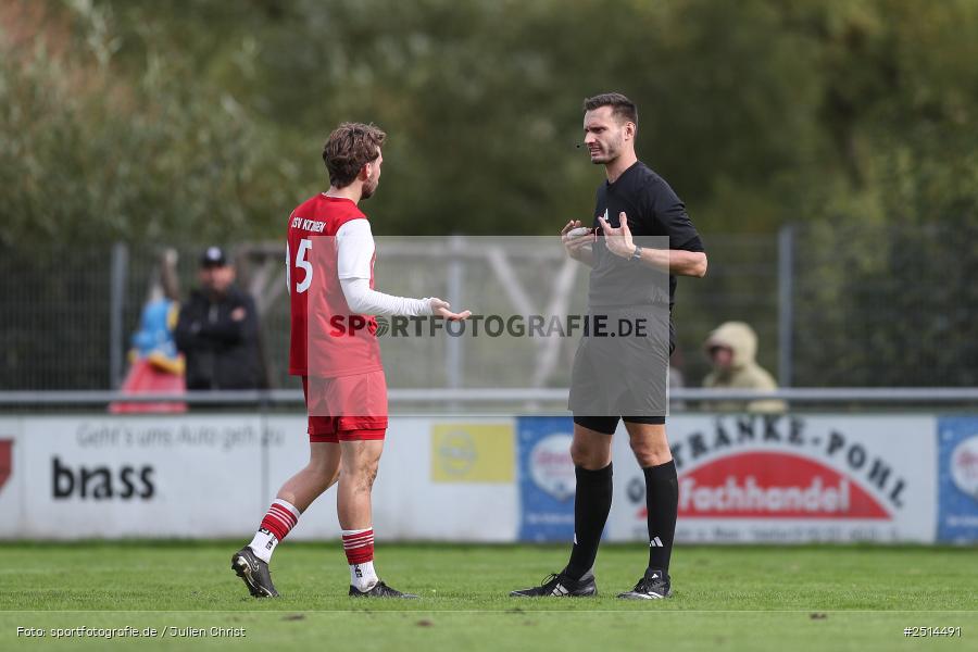 sport, action, TSV Lohr, Sportgelände, SSV Kitzingen, Lohr am Main, Fussball, Bezirksliga Unterfranken West, BFV, 12. Spieltag, 05.10.2025 - Bild-ID: 2514491