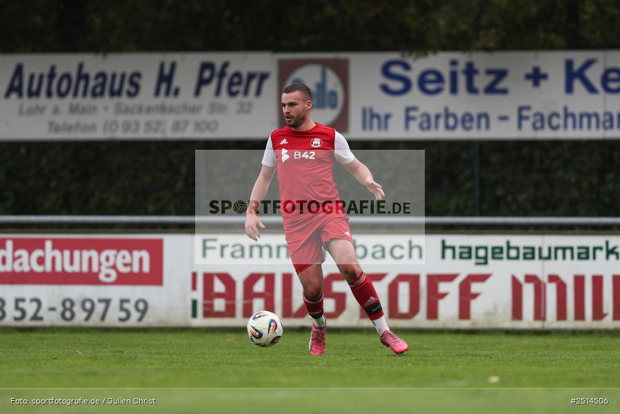 sport, action, TSV Lohr, Sportgelände, SSV Kitzingen, Lohr am Main, Fussball, Bezirksliga Unterfranken West, BFV, 12. Spieltag, 05.10.2025 - Bild-ID: 2514506