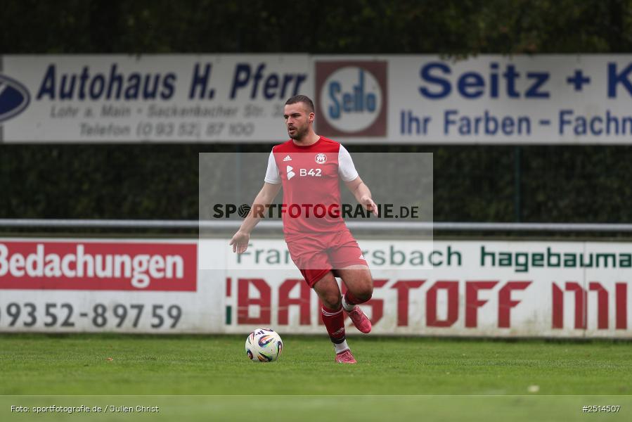 sport, action, TSV Lohr, Sportgelände, SSV Kitzingen, Lohr am Main, Fussball, Bezirksliga Unterfranken West, BFV, 12. Spieltag, 05.10.2025 - Bild-ID: 2514507