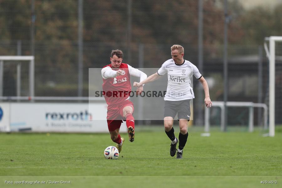 sport, action, TSV Lohr, Sportgelände, SSV Kitzingen, Lohr am Main, Fussball, Bezirksliga Unterfranken West, BFV, 12. Spieltag, 05.10.2025 - Bild-ID: 2514512
