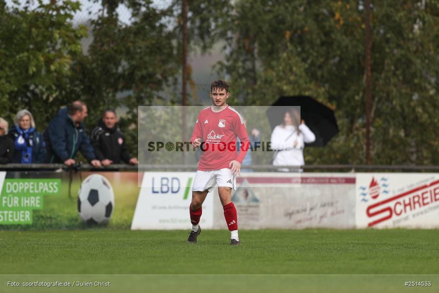 sport, action, TG Höchberg, Sportgelände, SV Birkenfeld, Fussball, Birkenfeld, Bezirksliga Unterfranken West, BFV, 12. Spieltag, 05.10.2025 - Bild-ID: 2514533