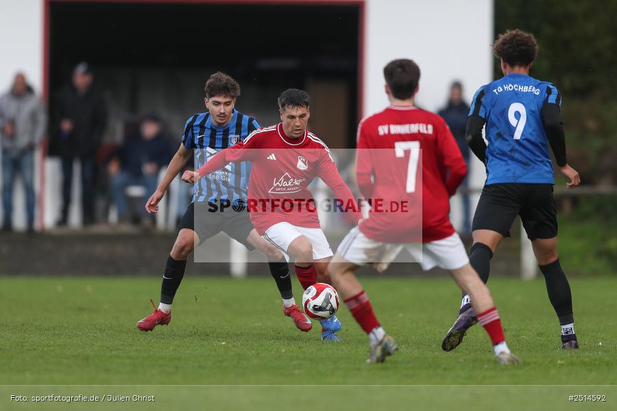 sport, action, TG Höchberg, Sportgelände, SV Birkenfeld, Fussball, Birkenfeld, Bezirksliga Unterfranken West, BFV, 12. Spieltag, 05.10.2025 - Bild-ID: 2514592