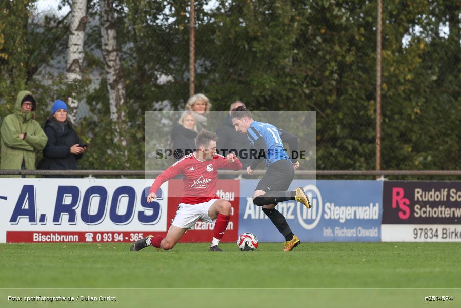 sport, action, TG Höchberg, Sportgelände, SV Birkenfeld, Fussball, Birkenfeld, Bezirksliga Unterfranken West, BFV, 12. Spieltag, 05.10.2025 - Bild-ID: 2514594
