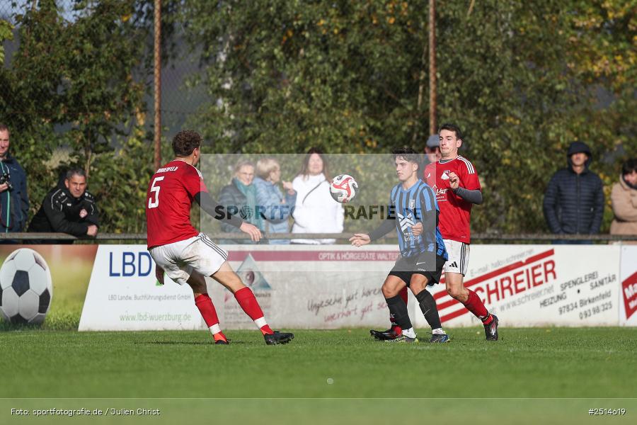 sport, action, TG Höchberg, Sportgelände, SV Birkenfeld, Fussball, Birkenfeld, Bezirksliga Unterfranken West, BFV, 12. Spieltag, 05.10.2025 - Bild-ID: 2514619