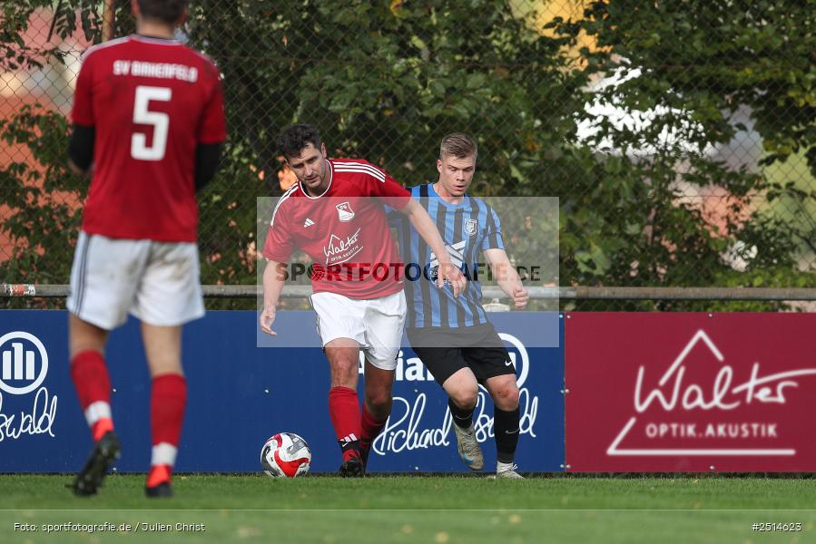 sport, action, TG Höchberg, Sportgelände, SV Birkenfeld, Fussball, Birkenfeld, Bezirksliga Unterfranken West, BFV, 12. Spieltag, 05.10.2025 - Bild-ID: 2514623