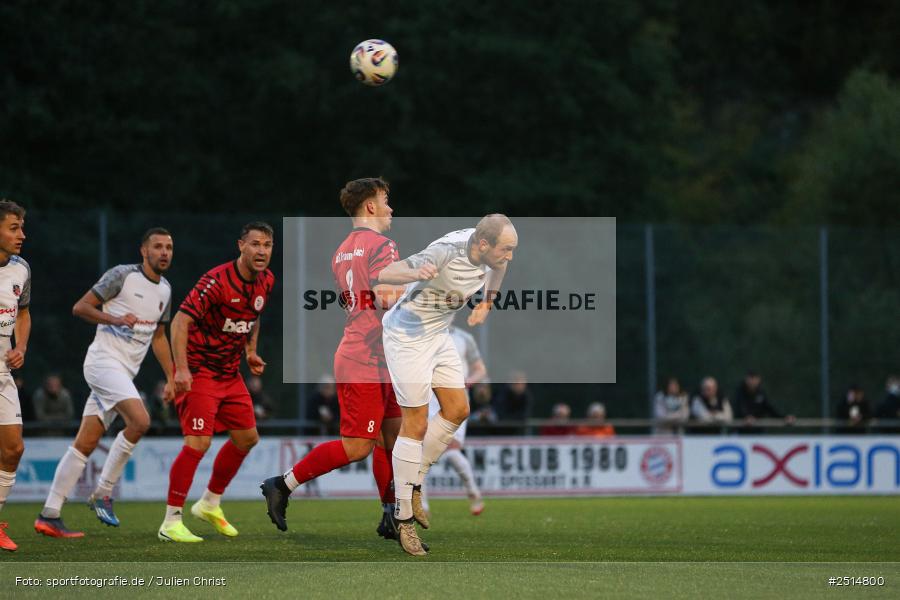 sport, action, TuS Frammersbach, TUS, Landesliga Nordwest, Fussball, Fuhrmann Arena, Frammersbach, FCF, BFV, 15. Spieltag, 10.10.2025, 1. FC Fuchsstadt - Bild-ID: 2514800