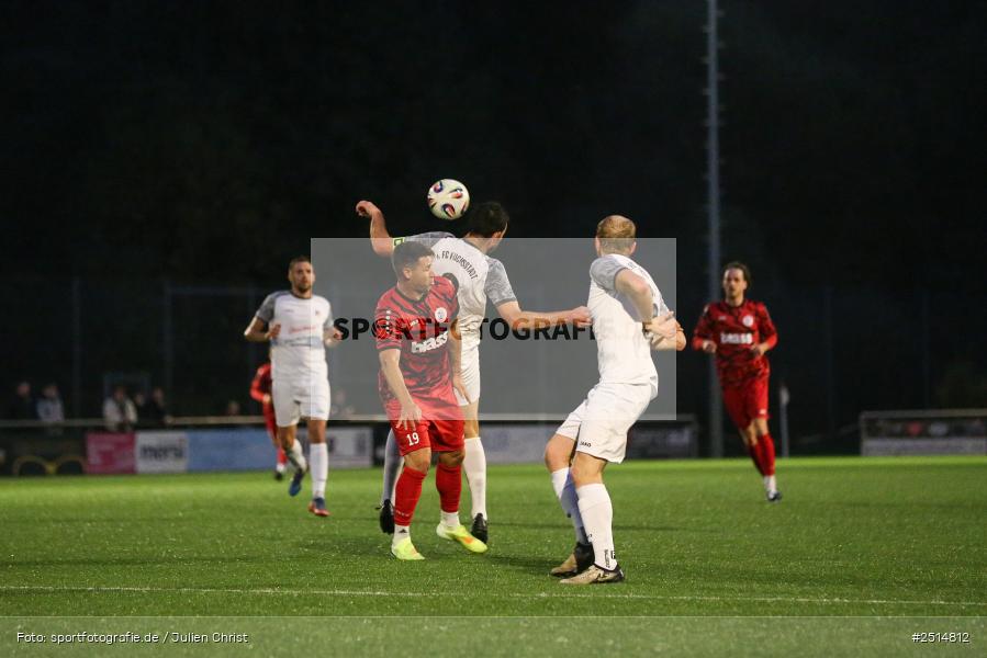 sport, action, TuS Frammersbach, TUS, Landesliga Nordwest, Fussball, Fuhrmann Arena, Frammersbach, FCF, BFV, 15. Spieltag, 10.10.2025, 1. FC Fuchsstadt - Bild-ID: 2514812