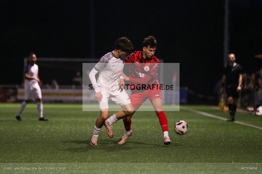 sport, action, TuS Frammersbach, TUS, Landesliga Nordwest, Fussball, Fuhrmann Arena, Frammersbach, FCF, BFV, 15. Spieltag, 10.10.2025, 1. FC Fuchsstadt - Bild-ID: 2514814
