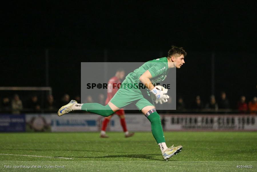 sport, action, TuS Frammersbach, TUS, Landesliga Nordwest, Fussball, Fuhrmann Arena, Frammersbach, FCF, BFV, 15. Spieltag, 10.10.2025, 1. FC Fuchsstadt - Bild-ID: 2514820