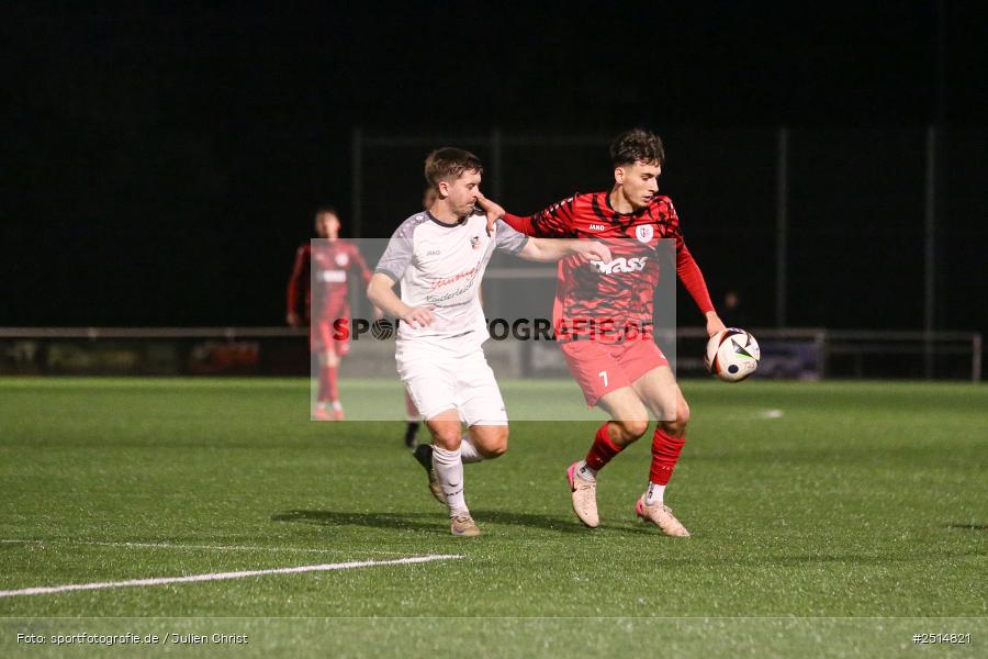 sport, action, TuS Frammersbach, TUS, Landesliga Nordwest, Fussball, Fuhrmann Arena, Frammersbach, FCF, BFV, 15. Spieltag, 10.10.2025, 1. FC Fuchsstadt - Bild-ID: 2514821
