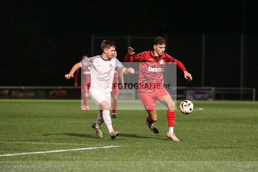 sport, action, TuS Frammersbach, TUS, Landesliga Nordwest, Fussball, Fuhrmann Arena, Frammersbach, FCF, BFV, 15. Spieltag, 10.10.2025, 1. FC Fuchsstadt - Bild-ID: 2514822