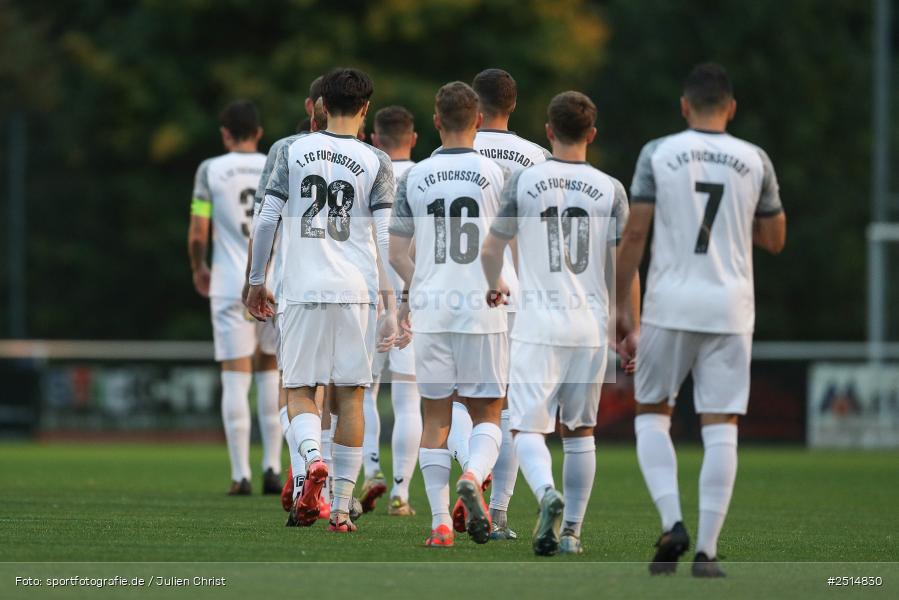 sport, action, TuS Frammersbach, TUS, Landesliga Nordwest, Fussball, Fuhrmann Arena, Frammersbach, FCF, BFV, 15. Spieltag, 10.10.2025, 1. FC Fuchsstadt - Bild-ID: 2514830