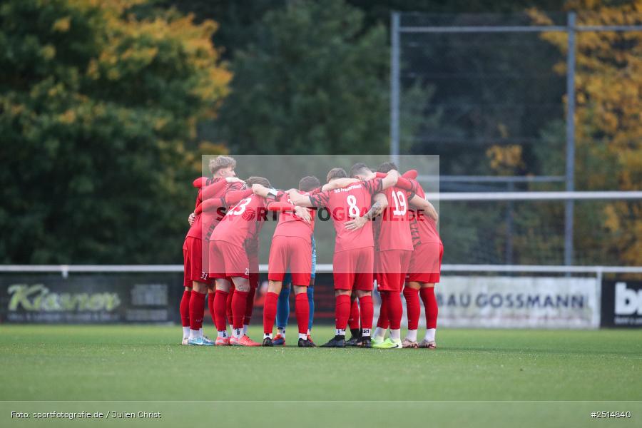 sport, action, TuS Frammersbach, TUS, Landesliga Nordwest, Fussball, Fuhrmann Arena, Frammersbach, FCF, BFV, 15. Spieltag, 10.10.2025, 1. FC Fuchsstadt - Bild-ID: 2514840