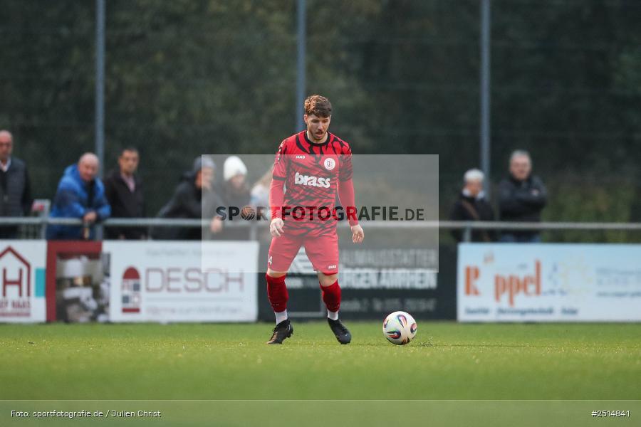 sport, action, TuS Frammersbach, TUS, Landesliga Nordwest, Fussball, Fuhrmann Arena, Frammersbach, FCF, BFV, 15. Spieltag, 10.10.2025, 1. FC Fuchsstadt - Bild-ID: 2514841