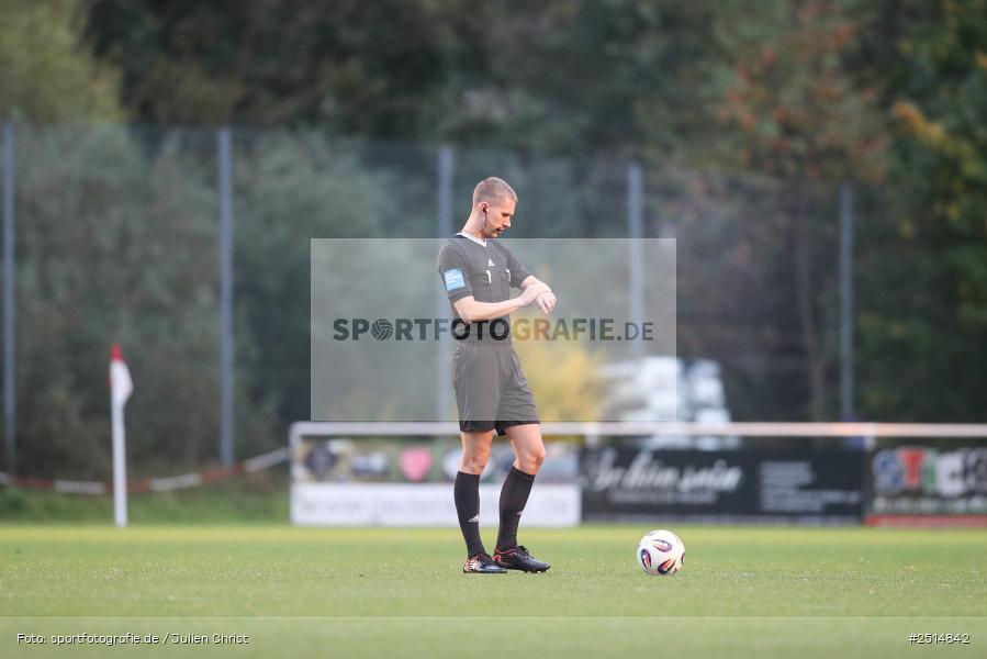 sport, action, TuS Frammersbach, TUS, Landesliga Nordwest, Fussball, Fuhrmann Arena, Frammersbach, FCF, BFV, 15. Spieltag, 10.10.2025, 1. FC Fuchsstadt - Bild-ID: 2514842