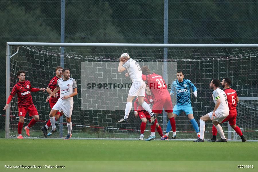 sport, action, TuS Frammersbach, TUS, Landesliga Nordwest, Fussball, Fuhrmann Arena, Frammersbach, FCF, BFV, 15. Spieltag, 10.10.2025, 1. FC Fuchsstadt - Bild-ID: 2514843