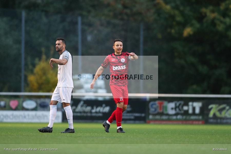 sport, action, TuS Frammersbach, TUS, Landesliga Nordwest, Fussball, Fuhrmann Arena, Frammersbach, FCF, BFV, 15. Spieltag, 10.10.2025, 1. FC Fuchsstadt - Bild-ID: 2514844