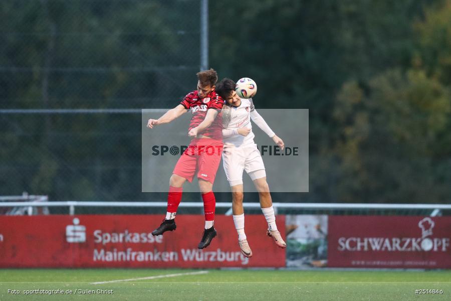 sport, action, TuS Frammersbach, TUS, Landesliga Nordwest, Fussball, Fuhrmann Arena, Frammersbach, FCF, BFV, 15. Spieltag, 10.10.2025, 1. FC Fuchsstadt - Bild-ID: 2514846