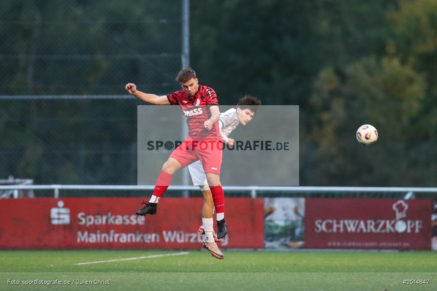 sport, action, TuS Frammersbach, TUS, Landesliga Nordwest, Fussball, Fuhrmann Arena, Frammersbach, FCF, BFV, 15. Spieltag, 10.10.2025, 1. FC Fuchsstadt - Bild-ID: 2514847