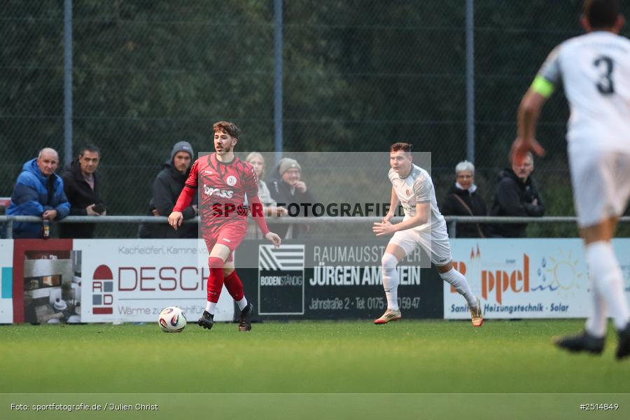 sport, action, TuS Frammersbach, TUS, Landesliga Nordwest, Fussball, Fuhrmann Arena, Frammersbach, FCF, BFV, 15. Spieltag, 10.10.2025, 1. FC Fuchsstadt - Bild-ID: 2514849