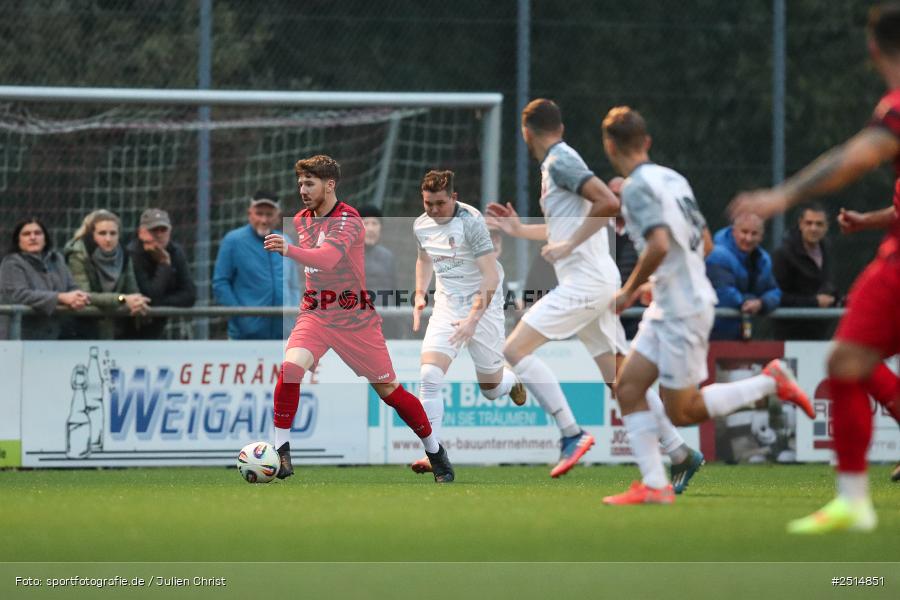 sport, action, TuS Frammersbach, TUS, Landesliga Nordwest, Fussball, Fuhrmann Arena, Frammersbach, FCF, BFV, 15. Spieltag, 10.10.2025, 1. FC Fuchsstadt - Bild-ID: 2514851