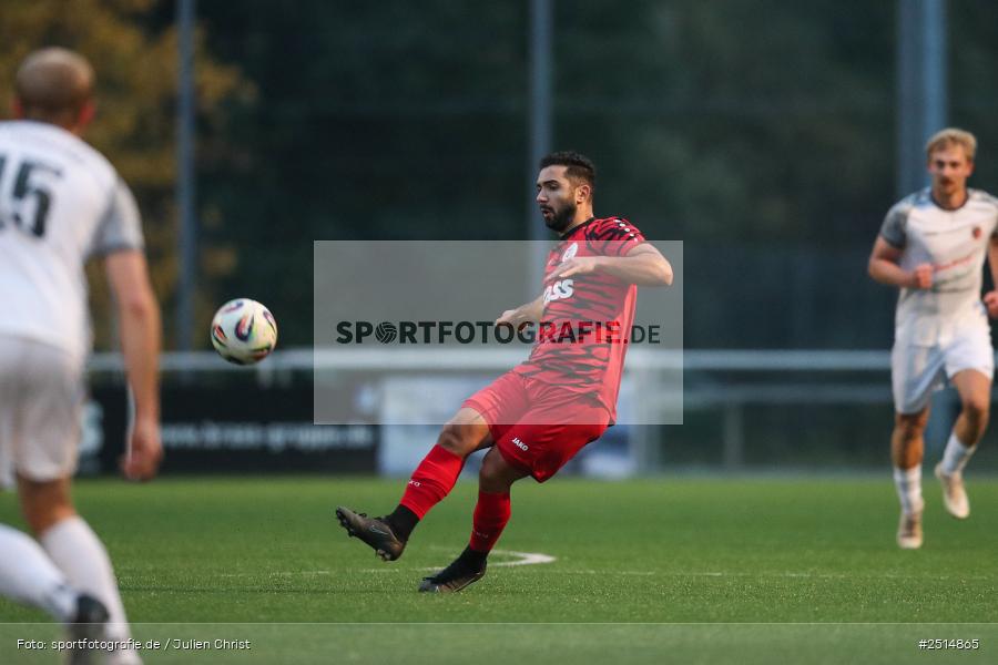 sport, action, TuS Frammersbach, TUS, Landesliga Nordwest, Fussball, Fuhrmann Arena, Frammersbach, FCF, BFV, 15. Spieltag, 10.10.2025, 1. FC Fuchsstadt - Bild-ID: 2514865