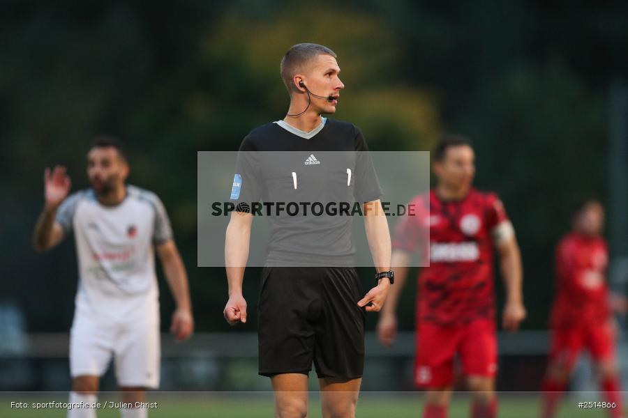 sport, action, TuS Frammersbach, TUS, Landesliga Nordwest, Fussball, Fuhrmann Arena, Frammersbach, FCF, BFV, 15. Spieltag, 10.10.2025, 1. FC Fuchsstadt - Bild-ID: 2514866
