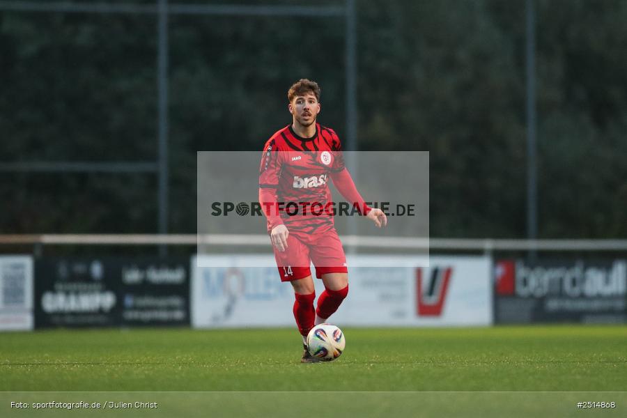 sport, action, TuS Frammersbach, TUS, Landesliga Nordwest, Fussball, Fuhrmann Arena, Frammersbach, FCF, BFV, 15. Spieltag, 10.10.2025, 1. FC Fuchsstadt - Bild-ID: 2514868