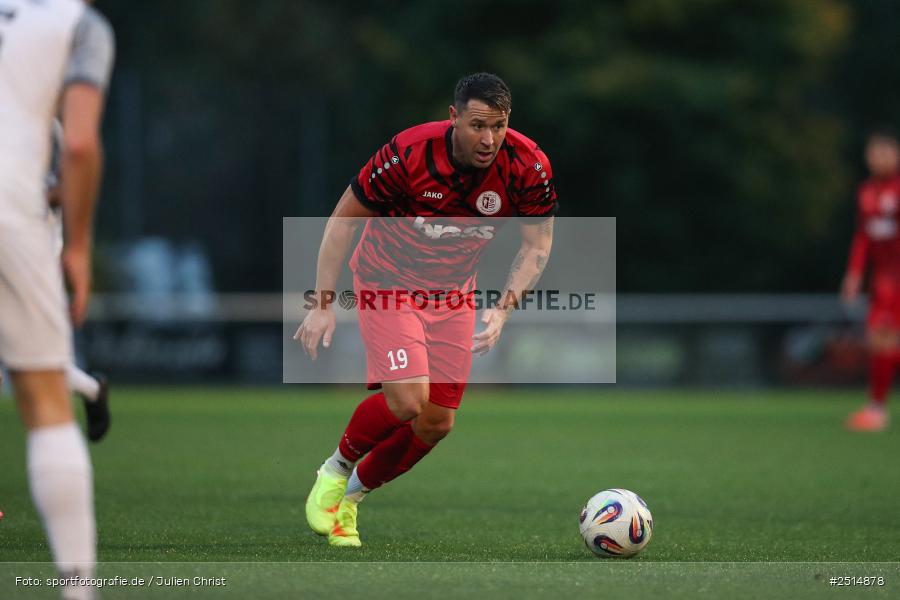 sport, action, TuS Frammersbach, TUS, Landesliga Nordwest, Fussball, Fuhrmann Arena, Frammersbach, FCF, BFV, 15. Spieltag, 10.10.2025, 1. FC Fuchsstadt - Bild-ID: 2514878