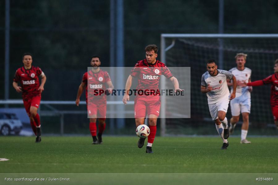 sport, action, TuS Frammersbach, TUS, Landesliga Nordwest, Fussball, Fuhrmann Arena, Frammersbach, FCF, BFV, 15. Spieltag, 10.10.2025, 1. FC Fuchsstadt - Bild-ID: 2514889