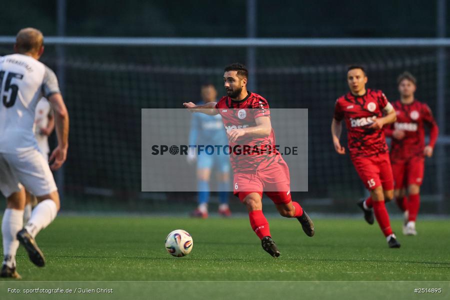 sport, action, TuS Frammersbach, TUS, Landesliga Nordwest, Fussball, Fuhrmann Arena, Frammersbach, FCF, BFV, 15. Spieltag, 10.10.2025, 1. FC Fuchsstadt - Bild-ID: 2514895