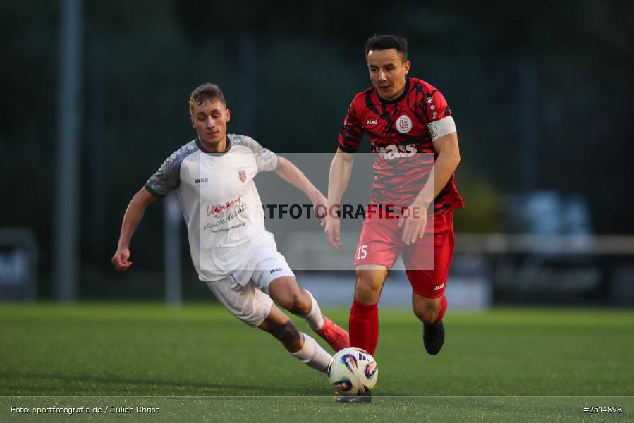 sport, action, TuS Frammersbach, TUS, Landesliga Nordwest, Fussball, Fuhrmann Arena, Frammersbach, FCF, BFV, 15. Spieltag, 10.10.2025, 1. FC Fuchsstadt - Bild-ID: 2514898