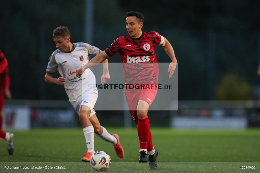 sport, action, TuS Frammersbach, TUS, Landesliga Nordwest, Fussball, Fuhrmann Arena, Frammersbach, FCF, BFV, 15. Spieltag, 10.10.2025, 1. FC Fuchsstadt - Bild-ID: 2514900