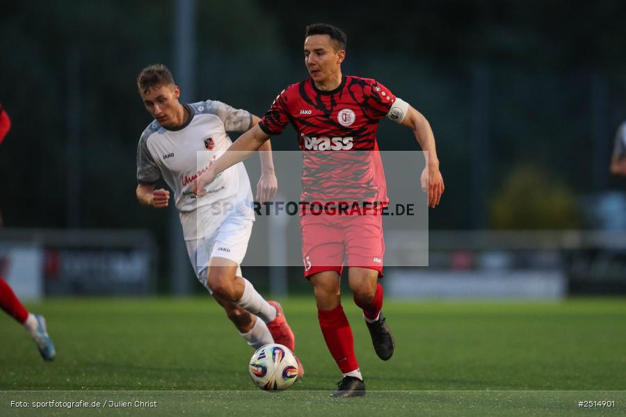 sport, action, TuS Frammersbach, TUS, Landesliga Nordwest, Fussball, Fuhrmann Arena, Frammersbach, FCF, BFV, 15. Spieltag, 10.10.2025, 1. FC Fuchsstadt - Bild-ID: 2514901
