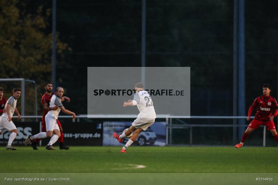 sport, action, TuS Frammersbach, TUS, Landesliga Nordwest, Fussball, Fuhrmann Arena, Frammersbach, FCF, BFV, 15. Spieltag, 10.10.2025, 1. FC Fuchsstadt - Bild-ID: 2514906
