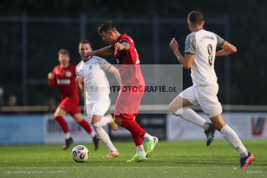 sport, action, TuS Frammersbach, TUS, Landesliga Nordwest, Fussball, Fuhrmann Arena, Frammersbach, FCF, BFV, 15. Spieltag, 10.10.2025, 1. FC Fuchsstadt - Bild-ID: 2514910