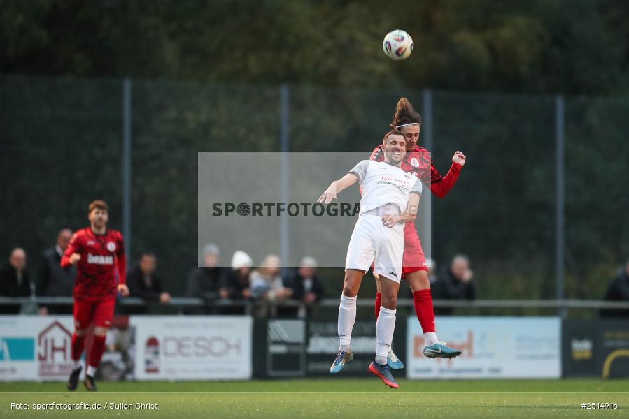 sport, action, TuS Frammersbach, TUS, Landesliga Nordwest, Fussball, Fuhrmann Arena, Frammersbach, FCF, BFV, 15. Spieltag, 10.10.2025, 1. FC Fuchsstadt - Bild-ID: 2514916