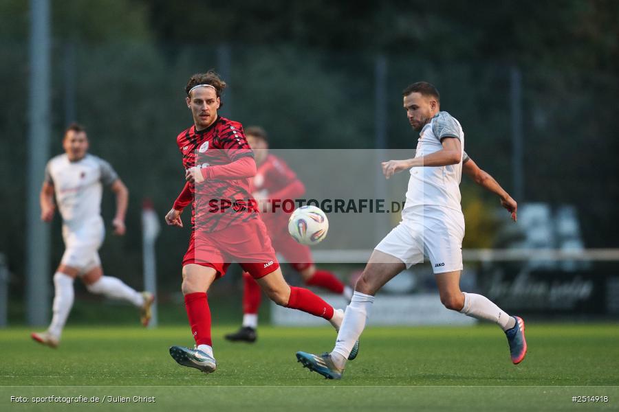 sport, action, TuS Frammersbach, TUS, Landesliga Nordwest, Fussball, Fuhrmann Arena, Frammersbach, FCF, BFV, 15. Spieltag, 10.10.2025, 1. FC Fuchsstadt - Bild-ID: 2514918
