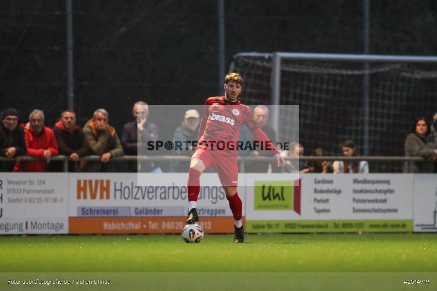 sport, action, TuS Frammersbach, TUS, Landesliga Nordwest, Fussball, Fuhrmann Arena, Frammersbach, FCF, BFV, 15. Spieltag, 10.10.2025, 1. FC Fuchsstadt - Bild-ID: 2514919