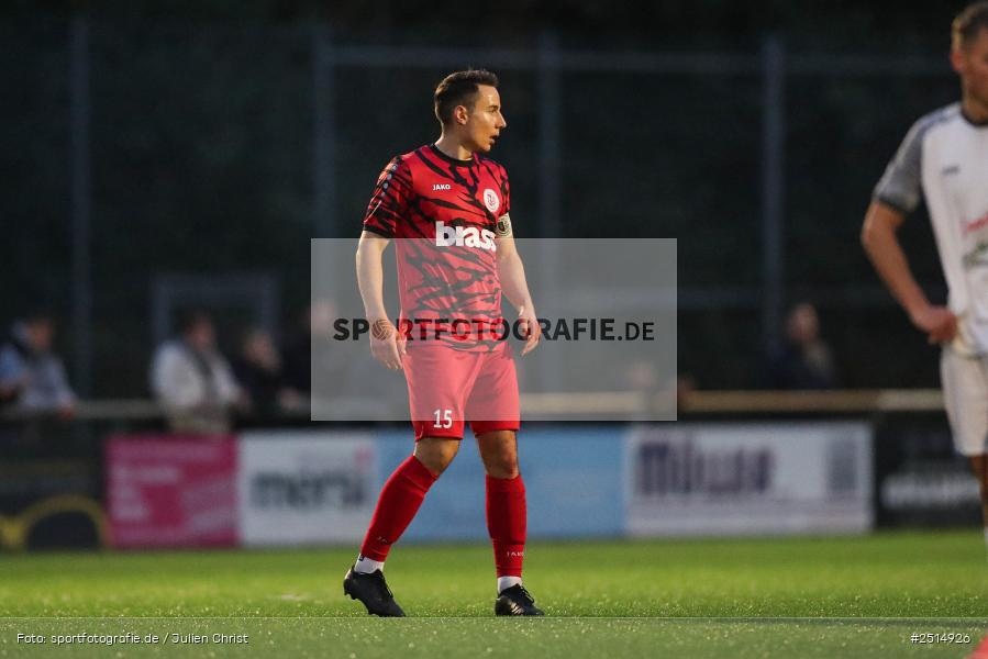 sport, action, TuS Frammersbach, TUS, Landesliga Nordwest, Fussball, Fuhrmann Arena, Frammersbach, FCF, BFV, 15. Spieltag, 10.10.2025, 1. FC Fuchsstadt - Bild-ID: 2514926