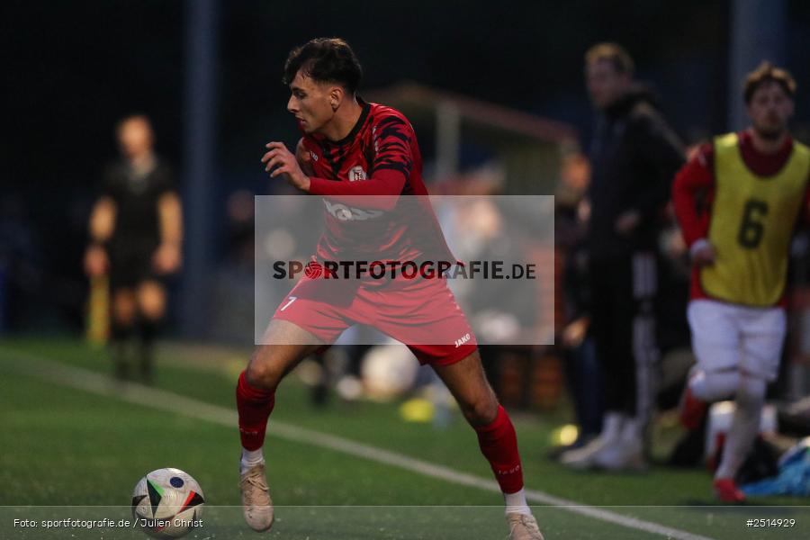 sport, action, TuS Frammersbach, TUS, Landesliga Nordwest, Fussball, Fuhrmann Arena, Frammersbach, FCF, BFV, 15. Spieltag, 10.10.2025, 1. FC Fuchsstadt - Bild-ID: 2514929
