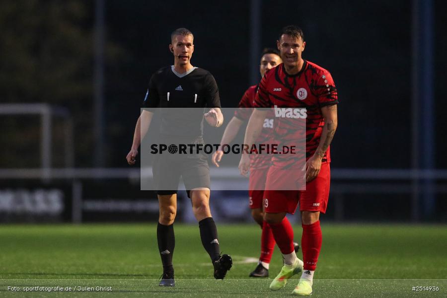 sport, action, TuS Frammersbach, TUS, Landesliga Nordwest, Fussball, Fuhrmann Arena, Frammersbach, FCF, BFV, 15. Spieltag, 10.10.2025, 1. FC Fuchsstadt - Bild-ID: 2514936