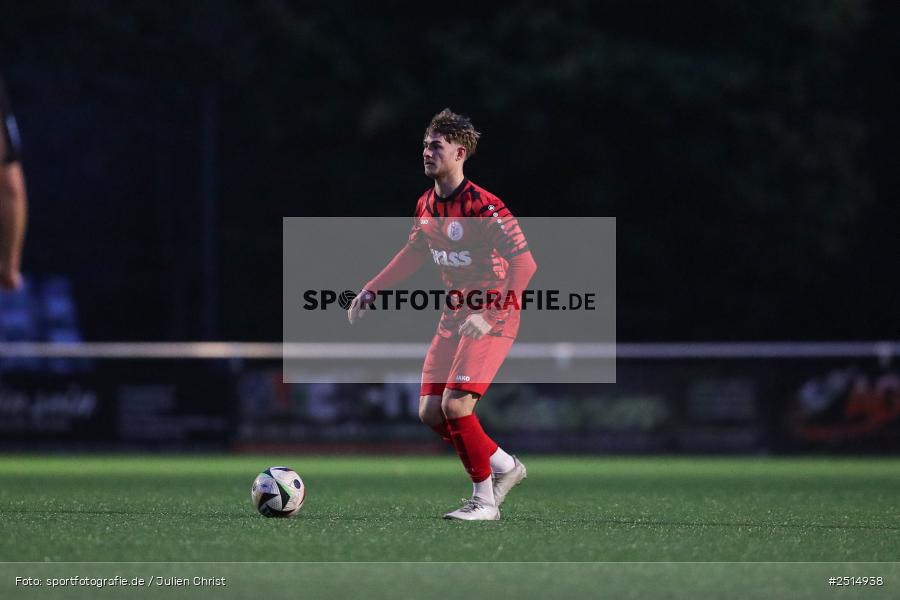 sport, action, TuS Frammersbach, TUS, Landesliga Nordwest, Fussball, Fuhrmann Arena, Frammersbach, FCF, BFV, 15. Spieltag, 10.10.2025, 1. FC Fuchsstadt - Bild-ID: 2514938