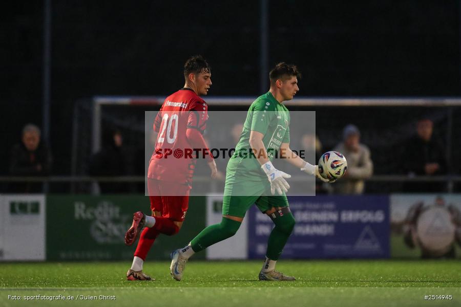 sport, action, TuS Frammersbach, TUS, Landesliga Nordwest, Fussball, Fuhrmann Arena, Frammersbach, FCF, BFV, 15. Spieltag, 10.10.2025, 1. FC Fuchsstadt - Bild-ID: 2514945