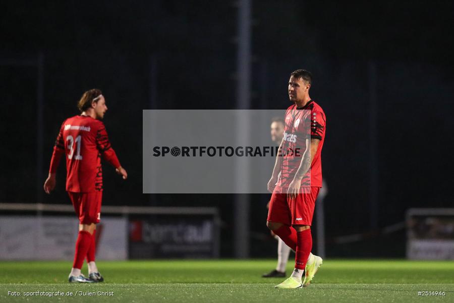 sport, action, TuS Frammersbach, TUS, Landesliga Nordwest, Fussball, Fuhrmann Arena, Frammersbach, FCF, BFV, 15. Spieltag, 10.10.2025, 1. FC Fuchsstadt - Bild-ID: 2514946