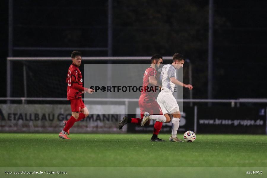 sport, action, TuS Frammersbach, TUS, Landesliga Nordwest, Fussball, Fuhrmann Arena, Frammersbach, FCF, BFV, 15. Spieltag, 10.10.2025, 1. FC Fuchsstadt - Bild-ID: 2514953