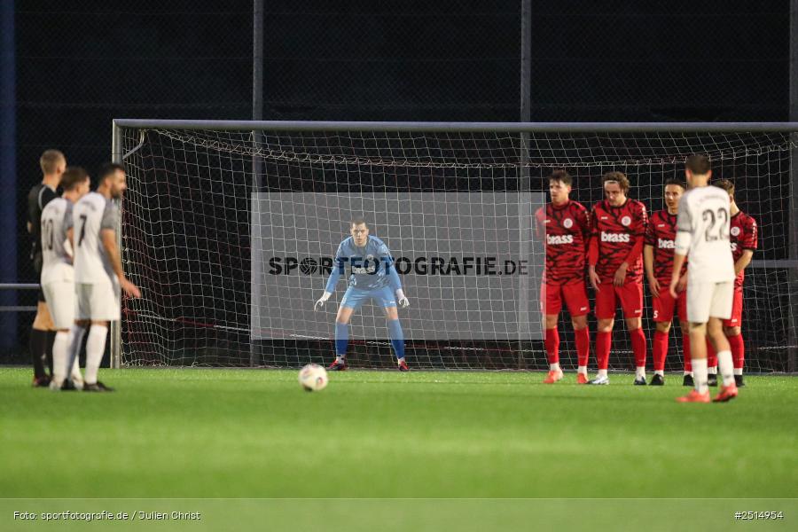 sport, action, TuS Frammersbach, TUS, Landesliga Nordwest, Fussball, Fuhrmann Arena, Frammersbach, FCF, BFV, 15. Spieltag, 10.10.2025, 1. FC Fuchsstadt - Bild-ID: 2514954